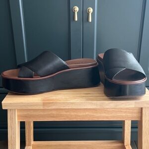 Naturalizer Platform Slide Sandals